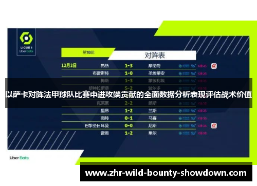 以萨卡对阵法甲球队比赛中进攻端贡献的全面数据分析表现评估战术价值